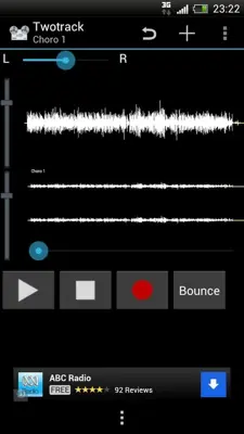 Twotrack Recorder android App screenshot 2